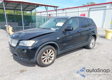 2013 BMW X3 xDrive28I из США, поврежденный, VIN 5UXWX9C54D0D00309